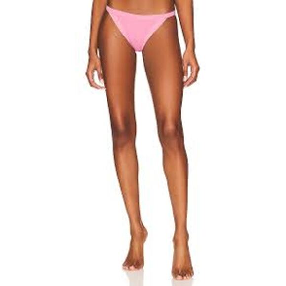 L*Space Vacay Bottom Classic RHVAC20 Guava Pink Small S Low Rise NEW NWT - Picture 2 of 9